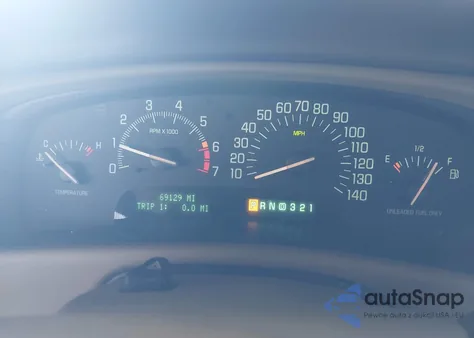 1999 Buick Park Avenue Ultra Cmi z USA, uszkodzony, nr VIN 1G4CU5210X4602965